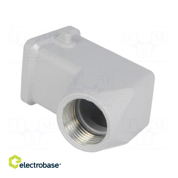 Enclosure: for HDC connectors | CKA | size 21.21 | Gland holes: 1 image 4
