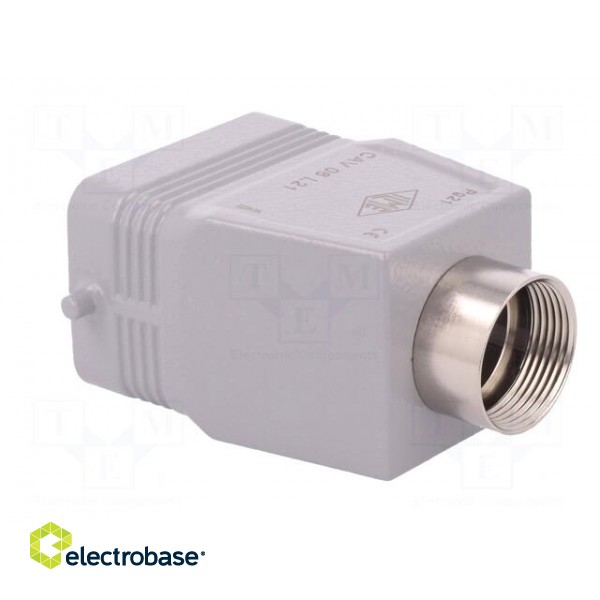 Enclosure: for HDC connectors | size 44.27 | Locking: for latch paveikslėlis 4