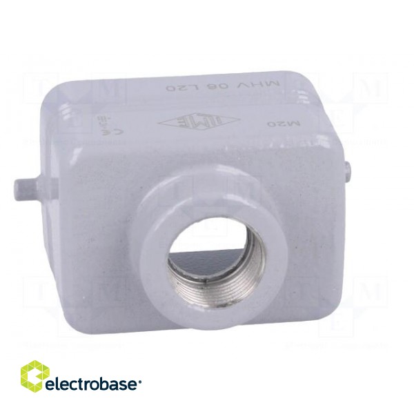 Enclosure: for HDC connectors | size 44.27 | Locking: for latch paveikslėlis 5