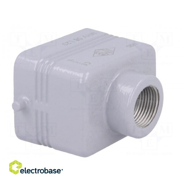Enclosure: for HDC connectors | size 44.27 | Locking: for latch paveikslėlis 4