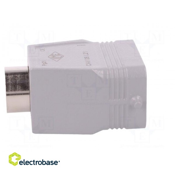 Enclosure: for HDC connectors | C-TYPE | size 44.27 | high | PG21 image 7