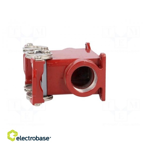 Enclosure: for HDC connectors | 180 °C | size 57.27 | high | M32 | red image 3