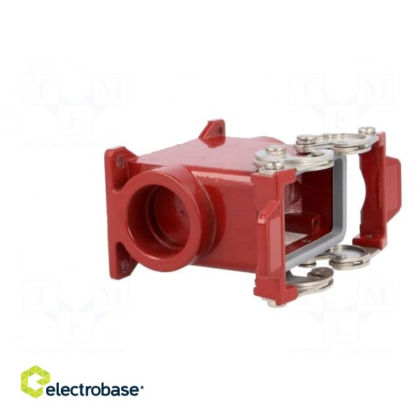Enclosure: for HDC connectors | 180 °C | size 57.27 | high | M32 | red image 8