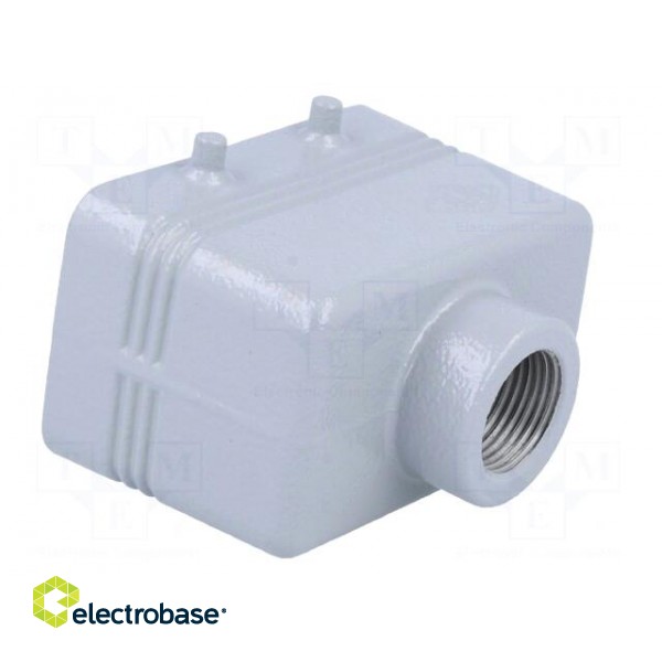 Enclosure: for HDC connectors | size 57.27 | IP66 | M20 | for cable фото 4