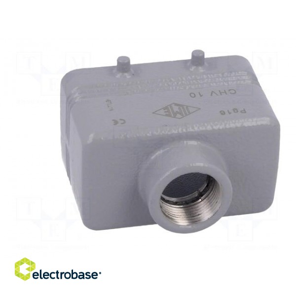 Enclosure: for HDC connectors | size 57.27 | IP66 | PG16 | for cable image 6