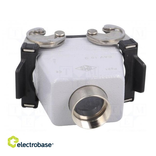 Enclosure: for HDC connectors | C-TYPE | size 57.27 | high | PG21 image 6