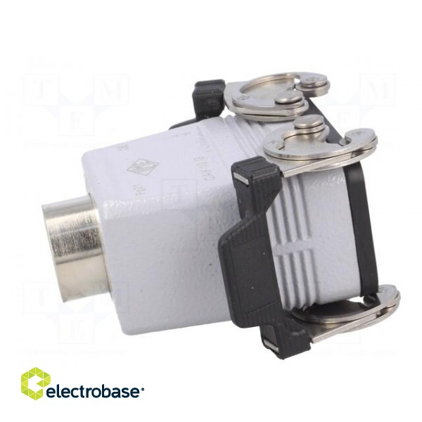 Enclosure: for HDC connectors | size 57.27 | IP66 | PG21 | for cable фото 8