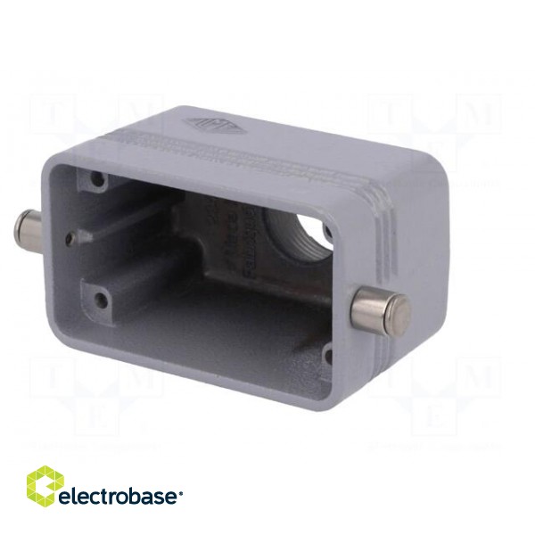 Enclosure: for HDC connectors | size 57.27 | Locking: for latch image 3