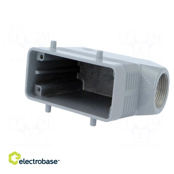 Enclosure: for HDC connectors | size 77.27 | IP66 | PG21 | for cable image 2