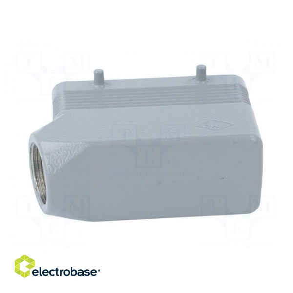 Enclosure: for HDC connectors | size 77.27 | IP66 | PG21 | for cable image 5