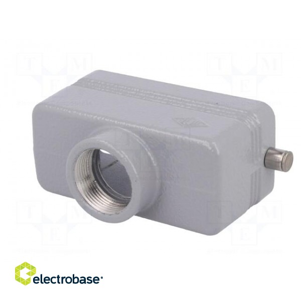 Enclosure: for HDC connectors | C-TYPE | size 77.27 | Gland holes: 1 image 6