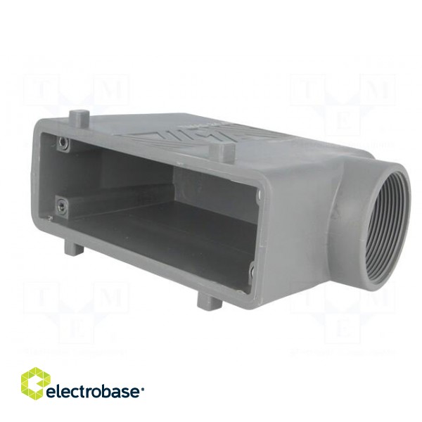 Enclosure: for HDC connectors | T-Type | size 104.27 | IP65 | M40 paveikslėlis 2