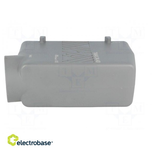 Enclosure: for HDC connectors | T-Type | size 104.27 | IP65 | M40 paveikslėlis 5