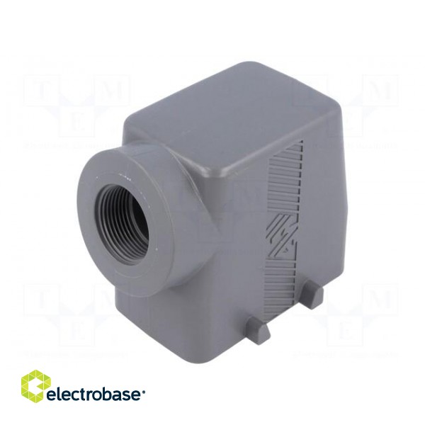 Enclosure: for HDC connectors | T-Type | size 57.27 | IP65 | M25 image 1