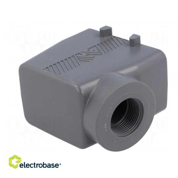 Enclosure: for HDC connectors | T-Type | size 57.27 | Gland holes: 1 image 6