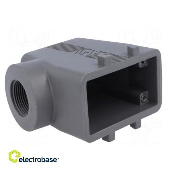 Enclosure: for HDC connectors | T-Type | size 57.27 | IP65 | M25 paveikslėlis 8