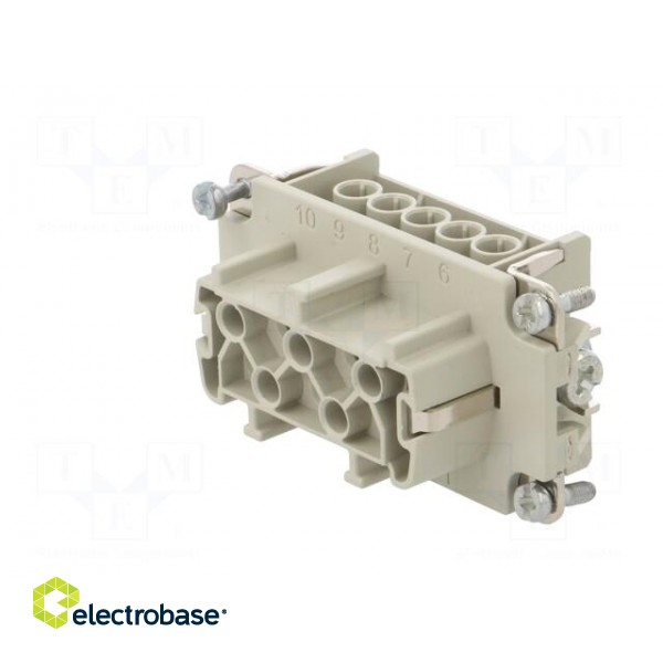 Connector: HDC | contact insert | female | EPIC H-BVE | PIN: 5 | 5+PE image 2
