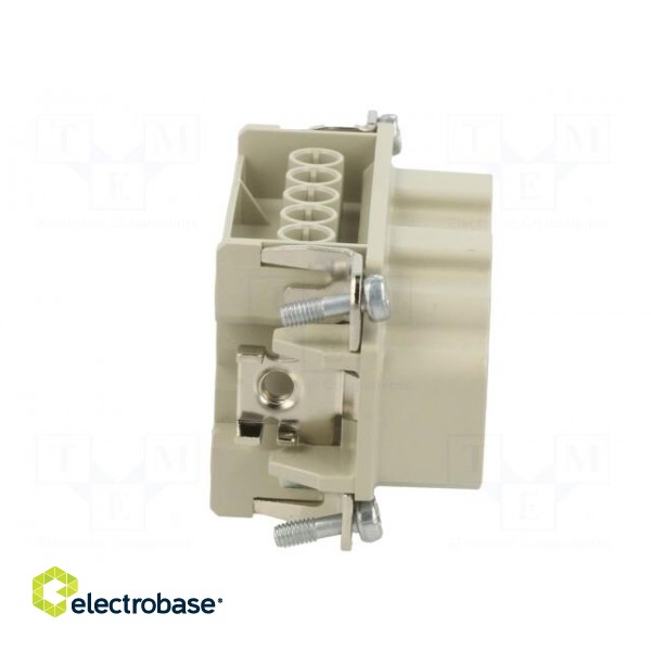 Connector: HDC | contact insert | male | EPIC H-BVE | PIN: 5 | 5+PE | 16A фото 7