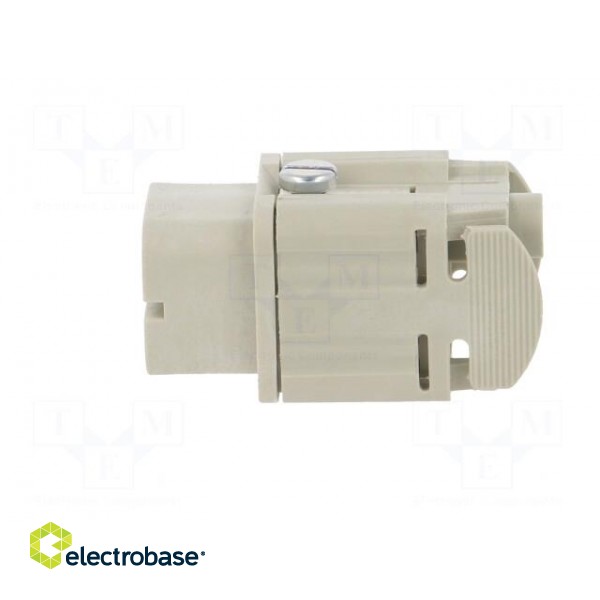 Connector: HDC | female | EPIC H-A | PIN: 5 | 4+PE | size H-A 3 | 23A | 400V фото 3