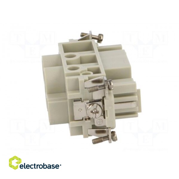 Connector: rectangular | female | EPIC POWER K | PIN: 4 | 4+PE | 80A image 7