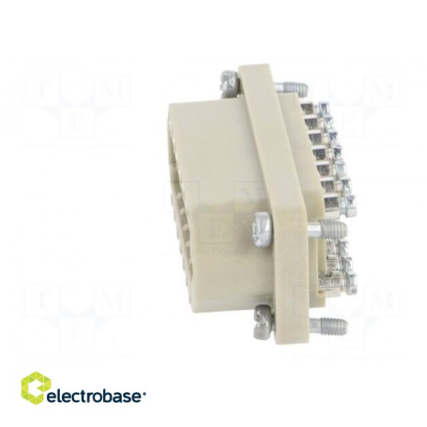 Connector: HDC | female | EPIC STA | PIN: 14 | size H-A 10 | 7.5A | 60V image 3