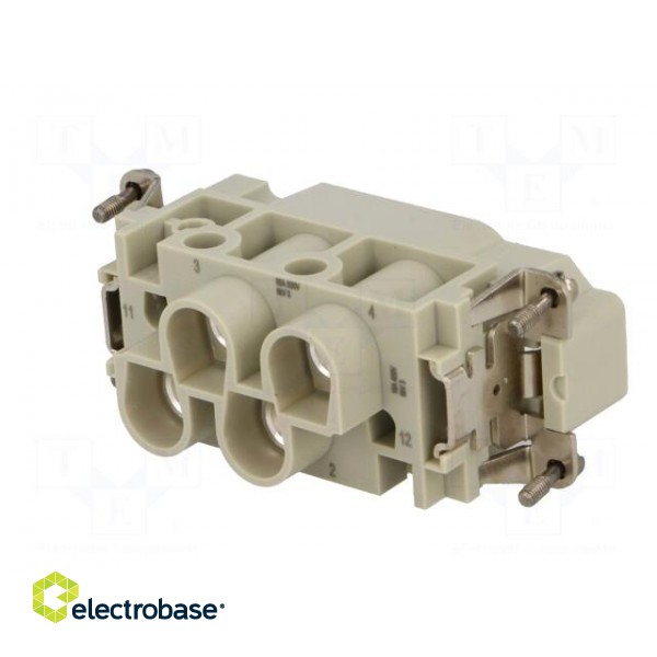 Connector: rectangular | male | EPIC POWER K | PIN: 6(4+2) | 4+2+PE image 6