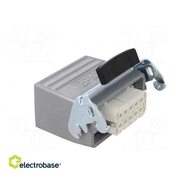Connector: rectangular | plug | female | EPIC KIT | PIN: 10 | 10+PE | M20 image 8