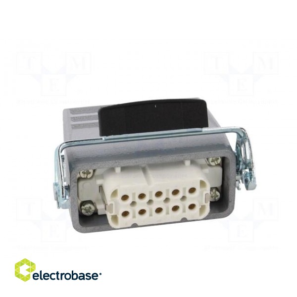 Connector: HDC | plug | female | EPIC KIT | PIN: 10 | 10+PE | size H-A 10 image 9