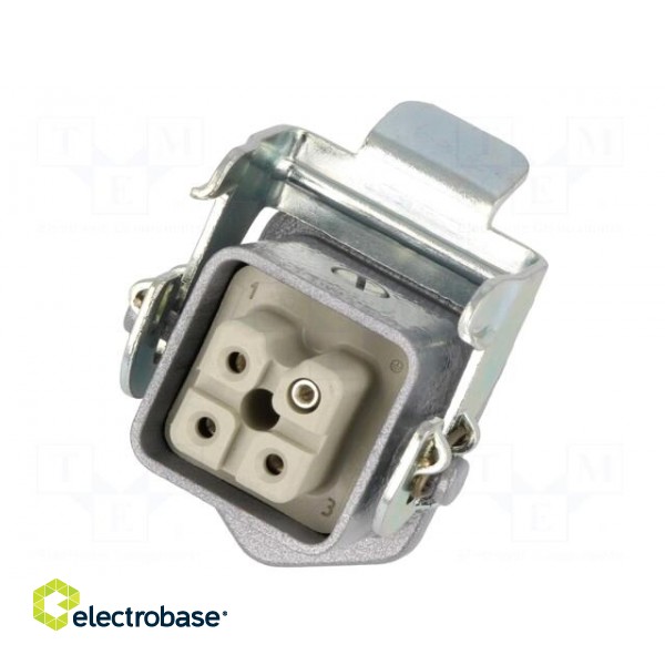 Connector: HDC | plug | female | EPIC KIT | PIN: 4 | 3+PE | size H-A 3 фото 1