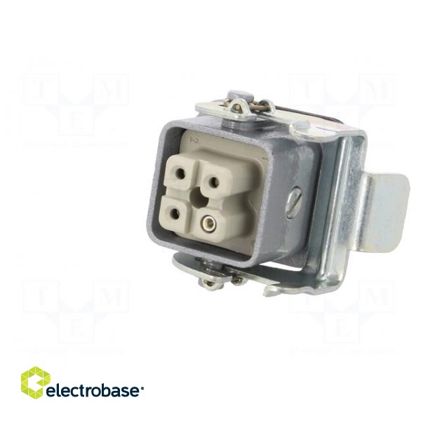 Connector: HDC | plug | female | EPIC KIT | PIN: 4 | 3+PE | size H-A 3 фото 2