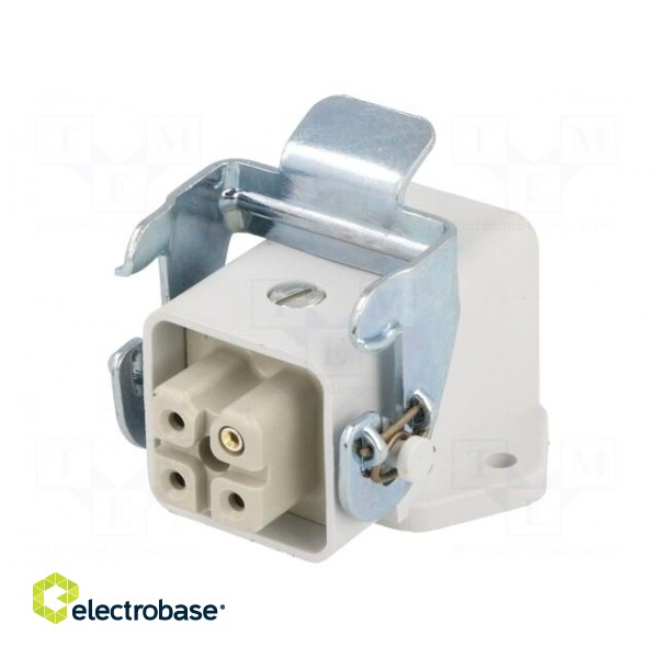 Connector: rectangular | plug | female | EPIC KIT | PIN: 4 | 3+PE | 23A image 1
