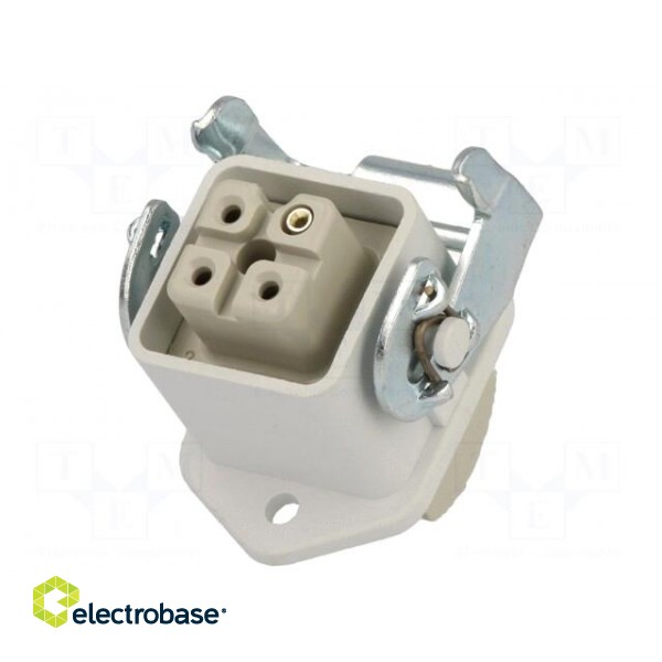 Connector: rectangular | plug | female | EPIC KIT | PIN: 4 | 3+PE | 23A image 1