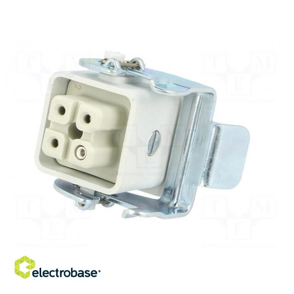 Connector: rectangular | plug | female | EPIC KIT | PIN: 4 | 3+PE | 23A image 2