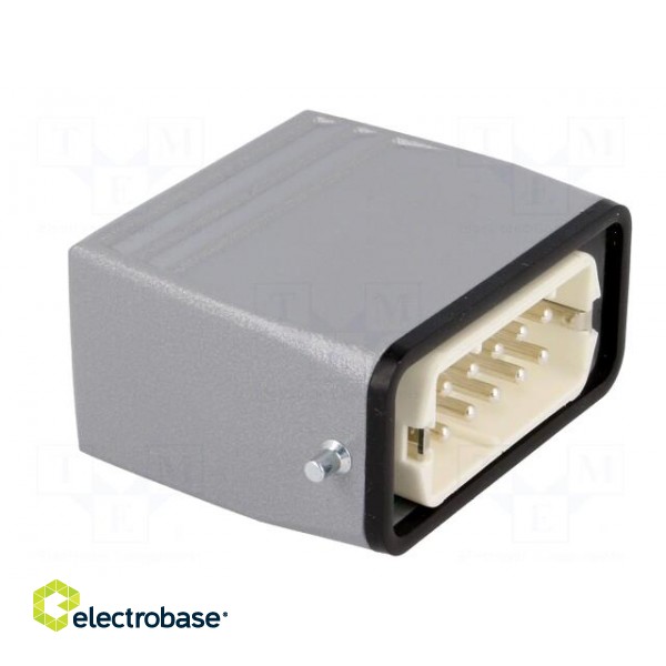 Connector: HDC | plug | male | EPIC KIT | PIN: 10 | 10+PE | size H-A 10 image 8