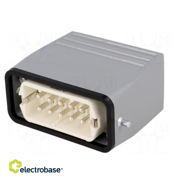 Connector: rectangular | plug | male | EPIC KIT | PIN: 10 | 10+PE | M20 image 2