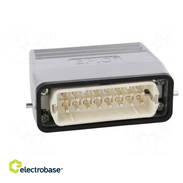 Connector: HDC | plug | male | EPIC KIT | PIN: 16 | 16+PE | size H-A 16 image 9