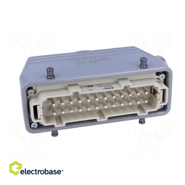 Connector: rectangular | plug | male | EPIC KIT | PIN: 24 | 24+PE | M25 image 9
