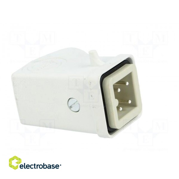 Connector: rectangular | plug | male | EPIC KIT | PIN: 4 | 3+PE | M20 | 23A image 7