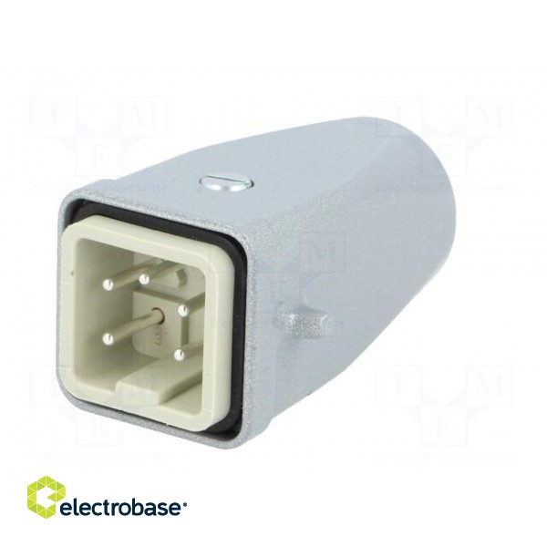 Connector: HDC | plug | male | EPIC KIT | PIN: 5 | 4+PE | size H-A 3 | M20 image 2