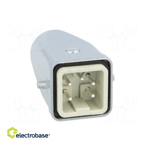 Connector: HDC | plug | male | EPIC KIT | PIN: 5 | 4+PE | size H-A 3 | M20 image 9