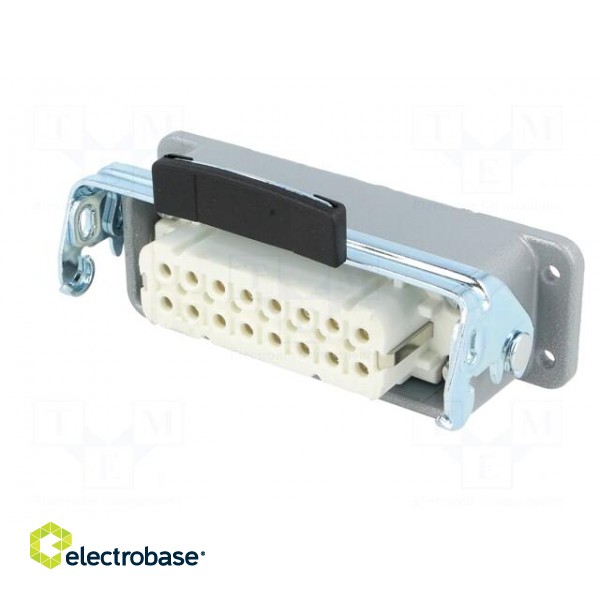 Connector: HDC | socket | female | EPIC KIT | PIN: 16 | 16+PE | 16A | 250V image 2