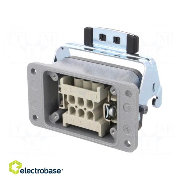 Connector: HDC | socket | female | EPIC KIT | PIN: 6 | 6+PE | size H-B 6 image 6