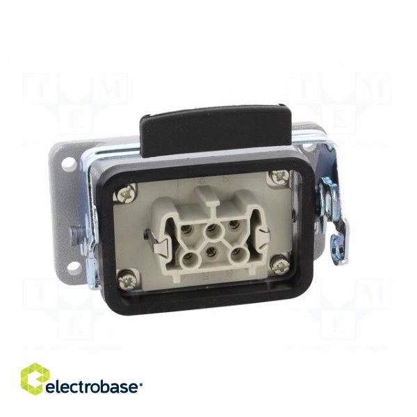 Connector: HDC | socket | female | EPIC KIT | PIN: 6 | 6+PE | size H-B 6 фото 9
