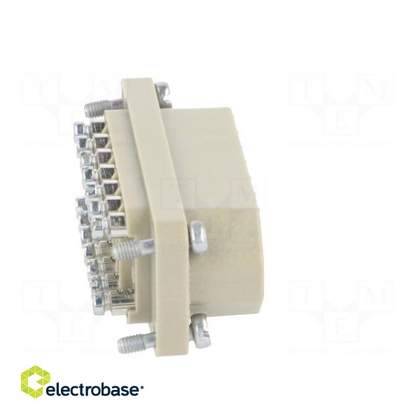 Connector: HDC | female | EPIC STA | PIN: 14 | size H-A 10 | 7.5A | 60V image 7