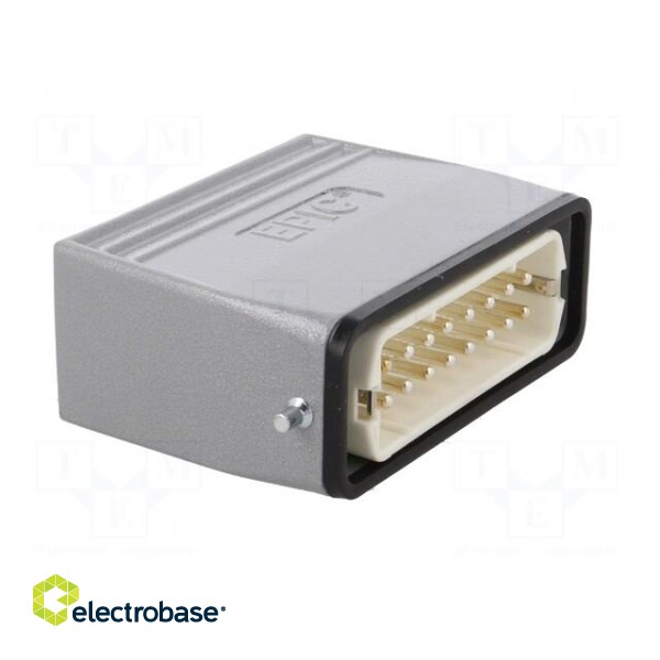 Connector: HDC | plug | male | EPIC KIT | PIN: 16 | 16+PE | size H-A 16 image 8