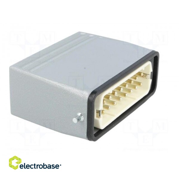 Connector: rectangular | plug | male | EPIC KIT | PIN: 16 | 16+PE | M20 image 8