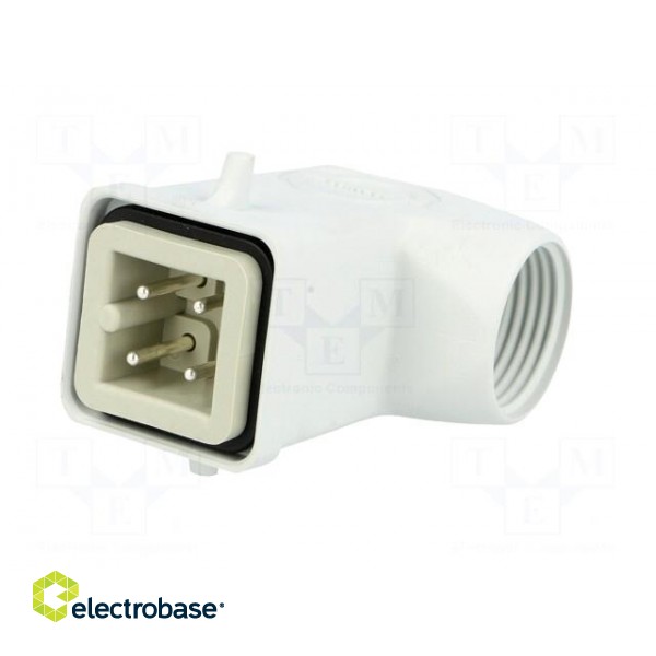 Connector: rectangular | plug | male | EPIC KIT | PIN: 4 | 3+PE | M20 | 23A image 2