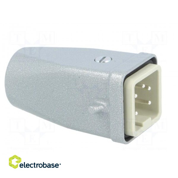 Connector: HDC | plug | male | EPIC KIT | PIN: 5 | 4+PE | size H-A 3 | M20 image 8