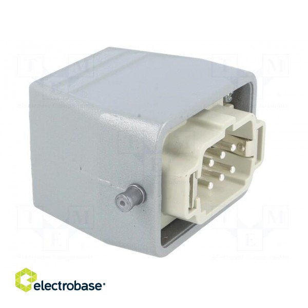 Connector: HDC | plug | male | EPIC KIT | PIN: 6 | 6+PE | size H-B 6 | M20 image 8