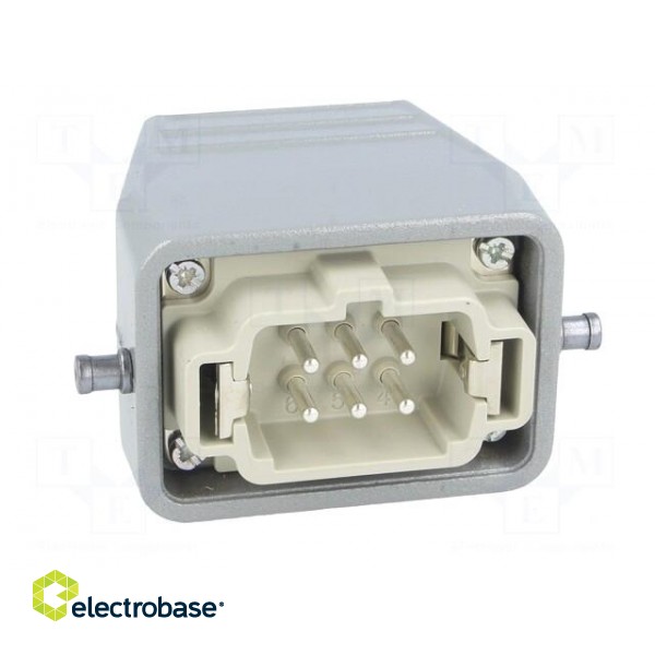 Connector: HDC | plug | male | EPIC KIT | PIN: 6 | 6+PE | size H-B 6 | M20 image 9